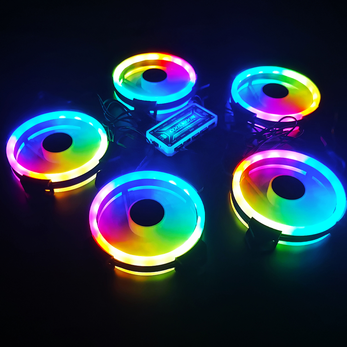 120mm-Computer-PC-Kuumlhlerluumlfter-RGB-LED-Multicolor-Modus-Leiser-Gehaumluseluumlfter-mit-Control-1940489-5